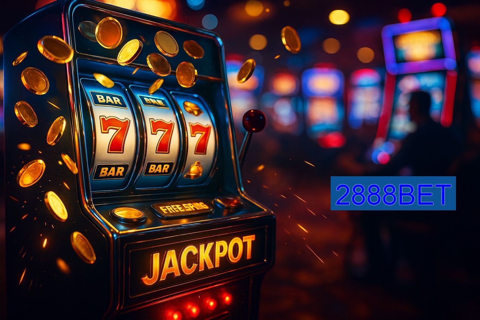 Diversos jogos de caça-níqueis